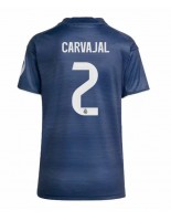 Real Madrid Daniel Carvajal #2 Bortedrakt Dame 2025-26 Korte ermer